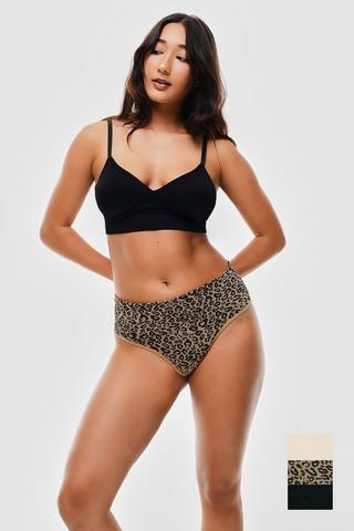 3 Pack Seamless Thongs