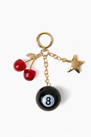 Eight Ball Keyring