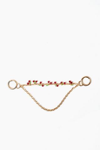 Cherry Chain Keyring