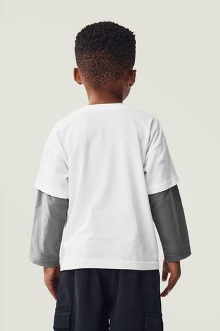 Layered Long Sleeve T-Shirt