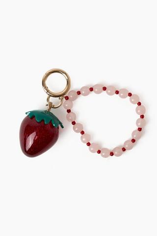 Strawberry Keyring