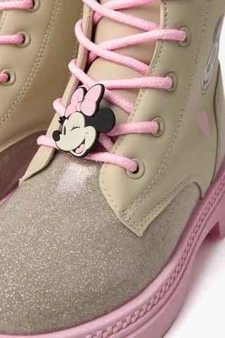 Minnie Mouse Lace Up Boots