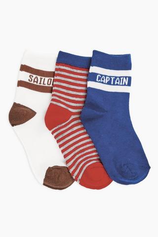 3 Pack Socks