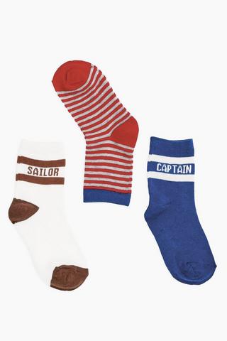 3 Pack Socks
