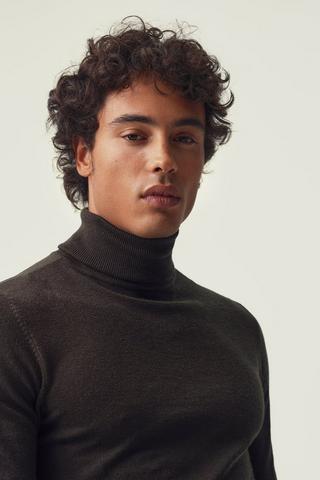 Polo Neck Top