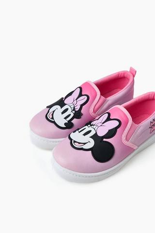 Minnie Mouse Slip On Sneakers
