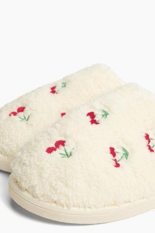 Embroidered Slipper