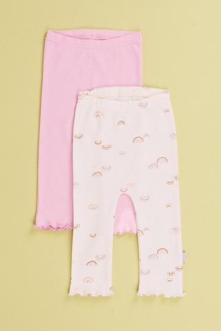 2 Pack Rainbow Leggings