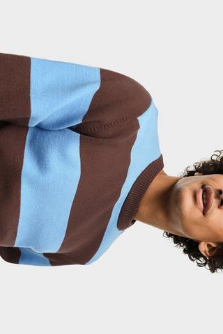 Stripe Knit Pullover