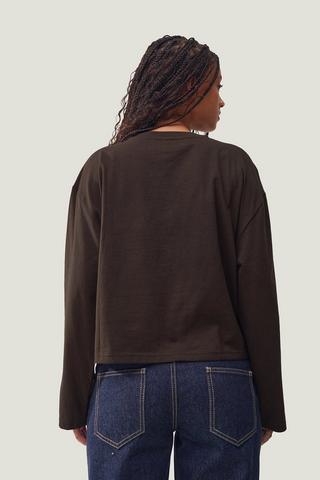 Boxy Sweat Top