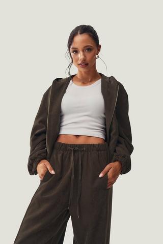 Hooded Bomber Jacket
