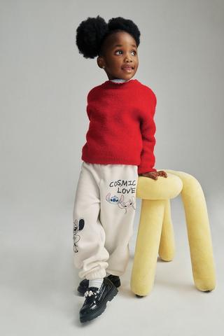 Stitch Sweat Top And Joggers Set