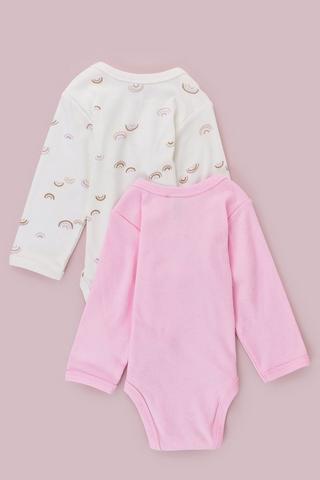 2 Pack Long Sleeve Bodysuits