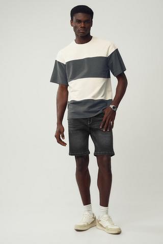 Slim Denim Shorts