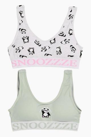 2 Pack Crop Bras