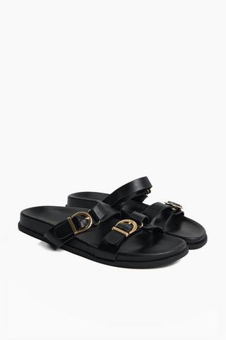 Double Buckle Sandal