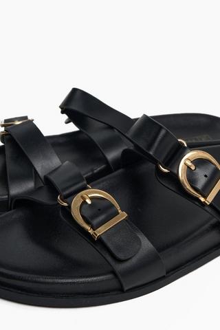 Double Buckle Sandal