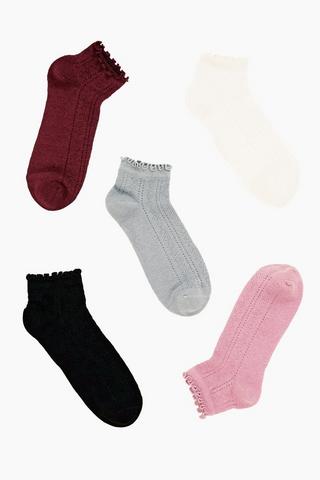 5 Pack Socks