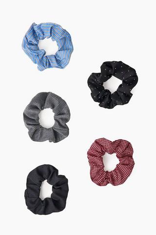 5 Pack Scrunchies