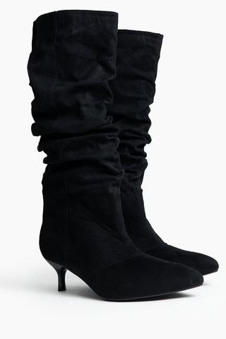 High Leg Shuffle Boot