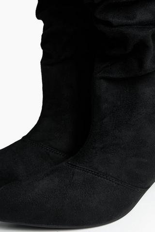 High Leg Shuffle Boot