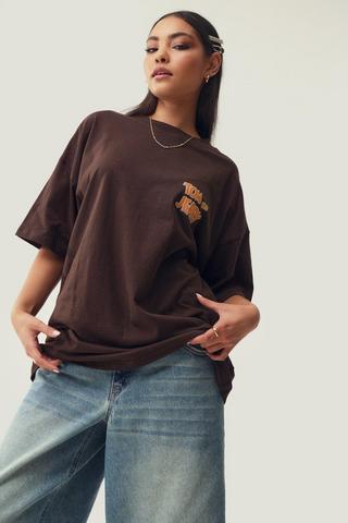 Tom and Jerry Oversized T-Shirt