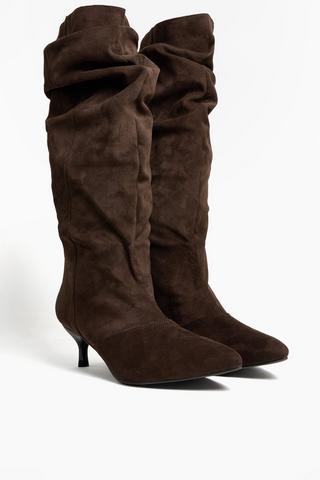High Leg Shuffle Boot