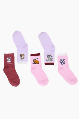 5 Pack Anklet Socks