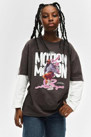 Layered Long Sleeve T-Shirt