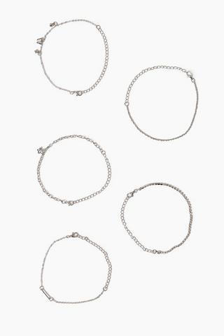 5 Pack Bracelets