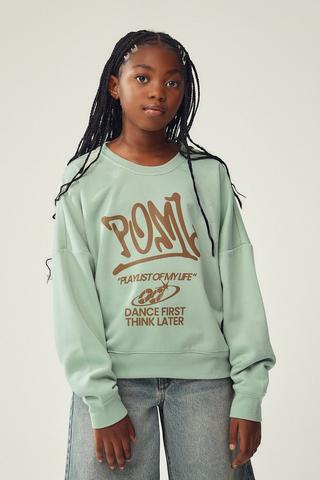 Oversized Sweat Top