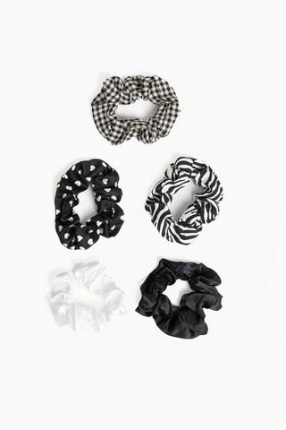 5 Pack Scrunchies