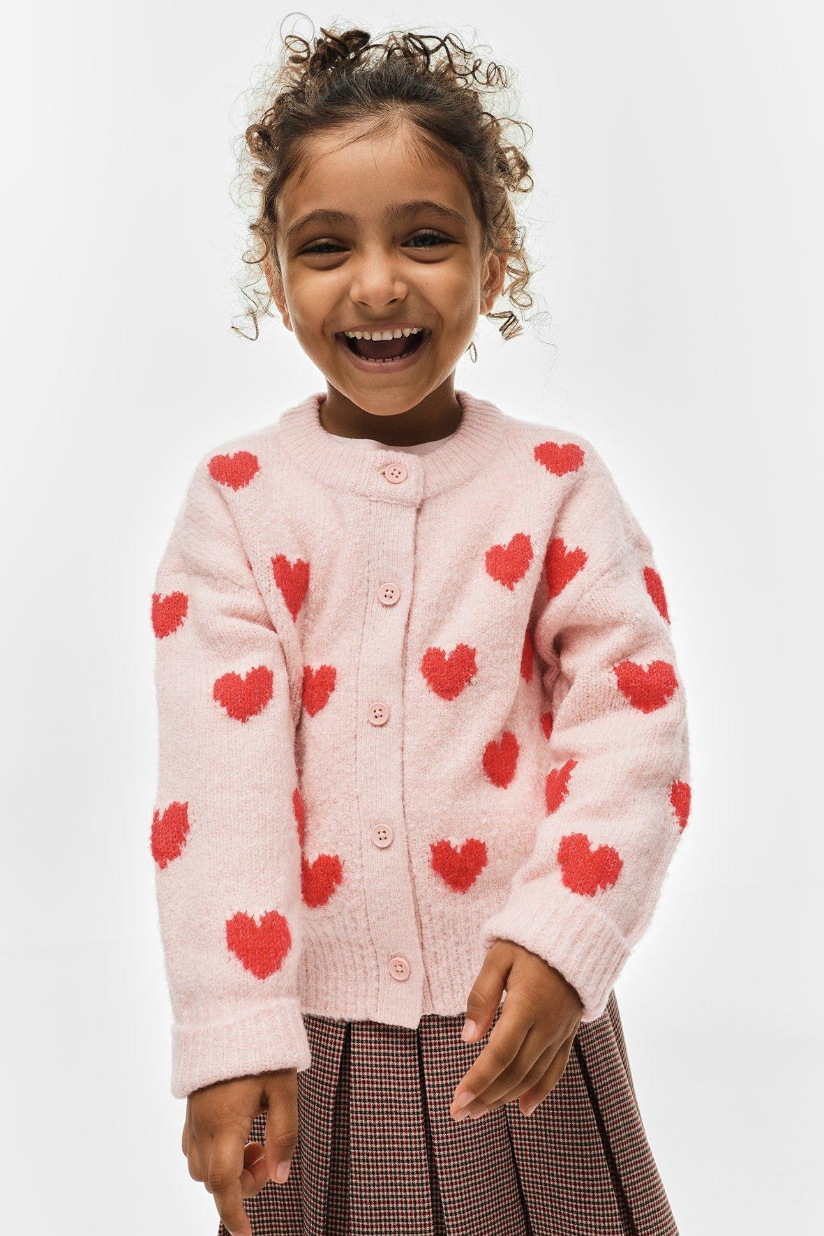 *p(R)ojectR® Heart P Knit Knit Heart Cardigan