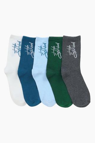 5 Pack Anklet Socks