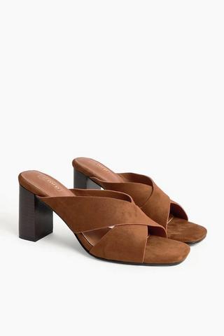 Strappy Block Heel