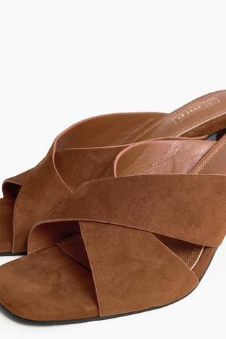 Strappy Block Heel