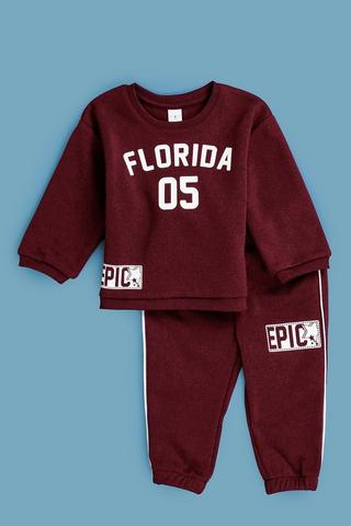 Sweat Top And Joggers Set