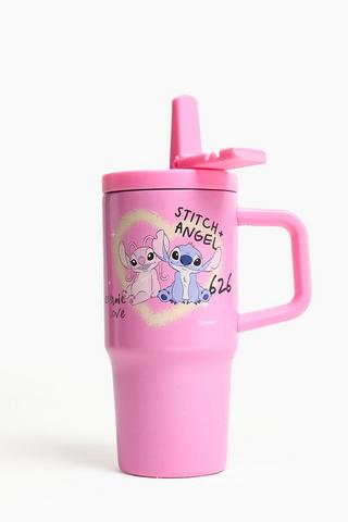 Stitch And Angel Water Bottle