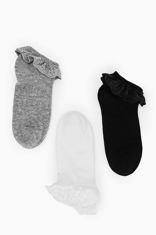 3 Pack Socks