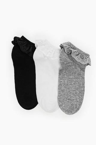 3 Pack Socks