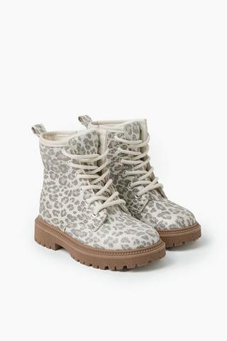 Military Lace-Up Boot