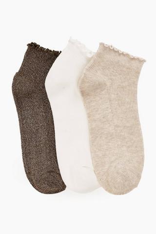 3 Pack Socks