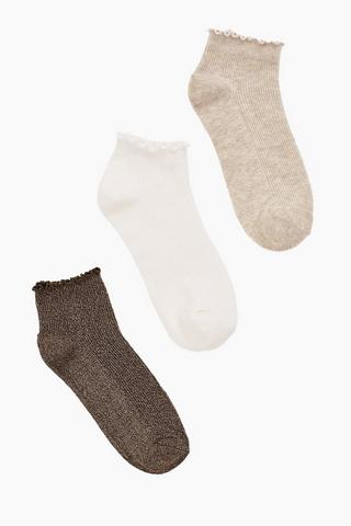3 Pack Socks