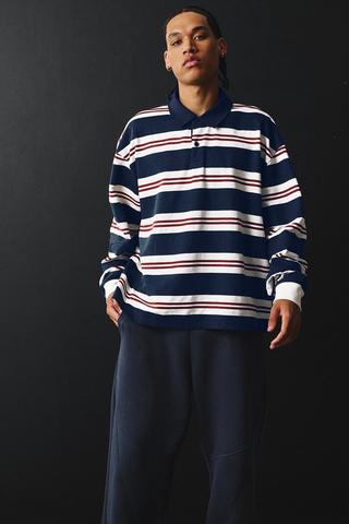 Stripe Relaxed Golfer