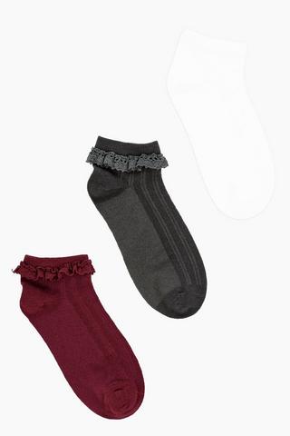 3 Pack Socks