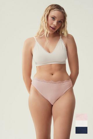 3 Pack Seamless Thongs