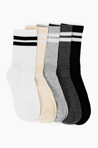 5 Pack Socks