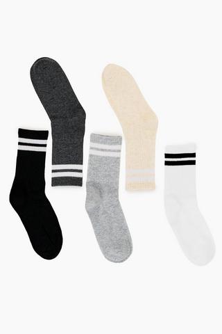5 Pack Socks