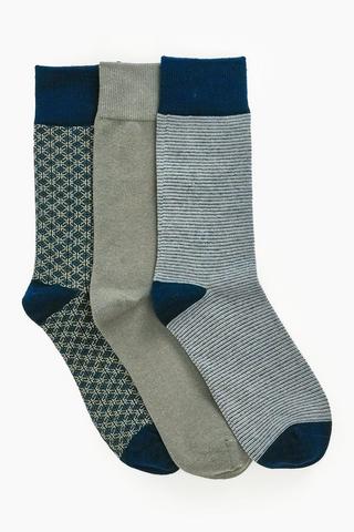 3 Pack Socks