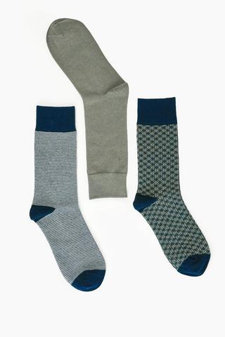 3 Pack Socks